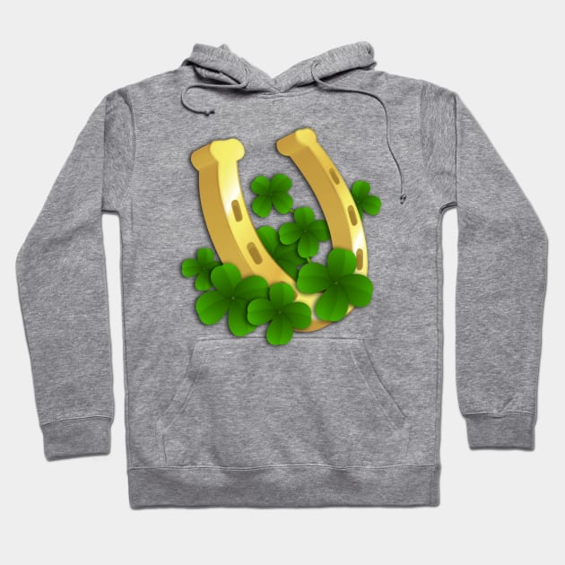 St. Patrick's Day Hoodie by valentinahramov